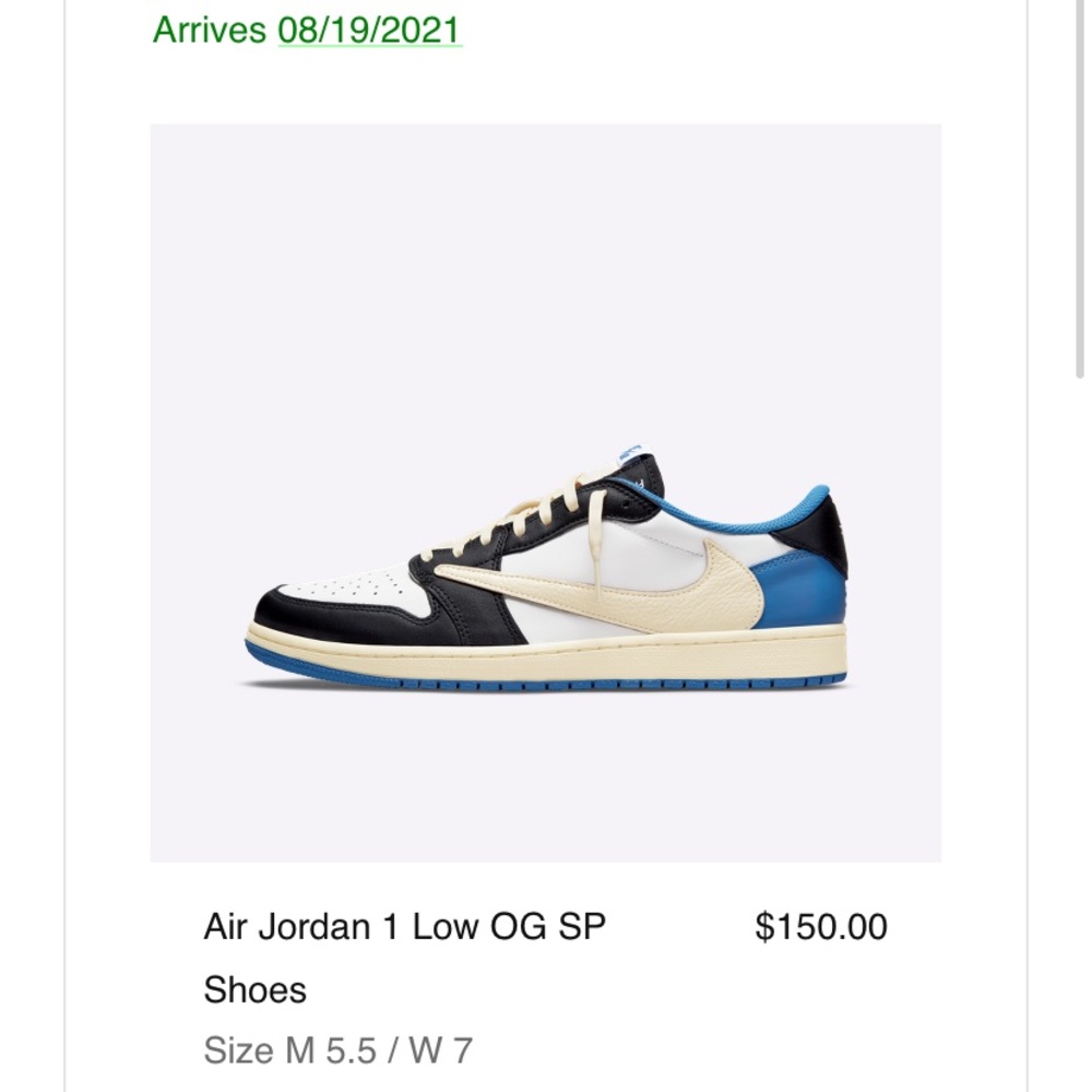 🚨 SOLD 🚨 Jordan 1 Low x Travis Scott x Fragment - Picture 6 of 6
